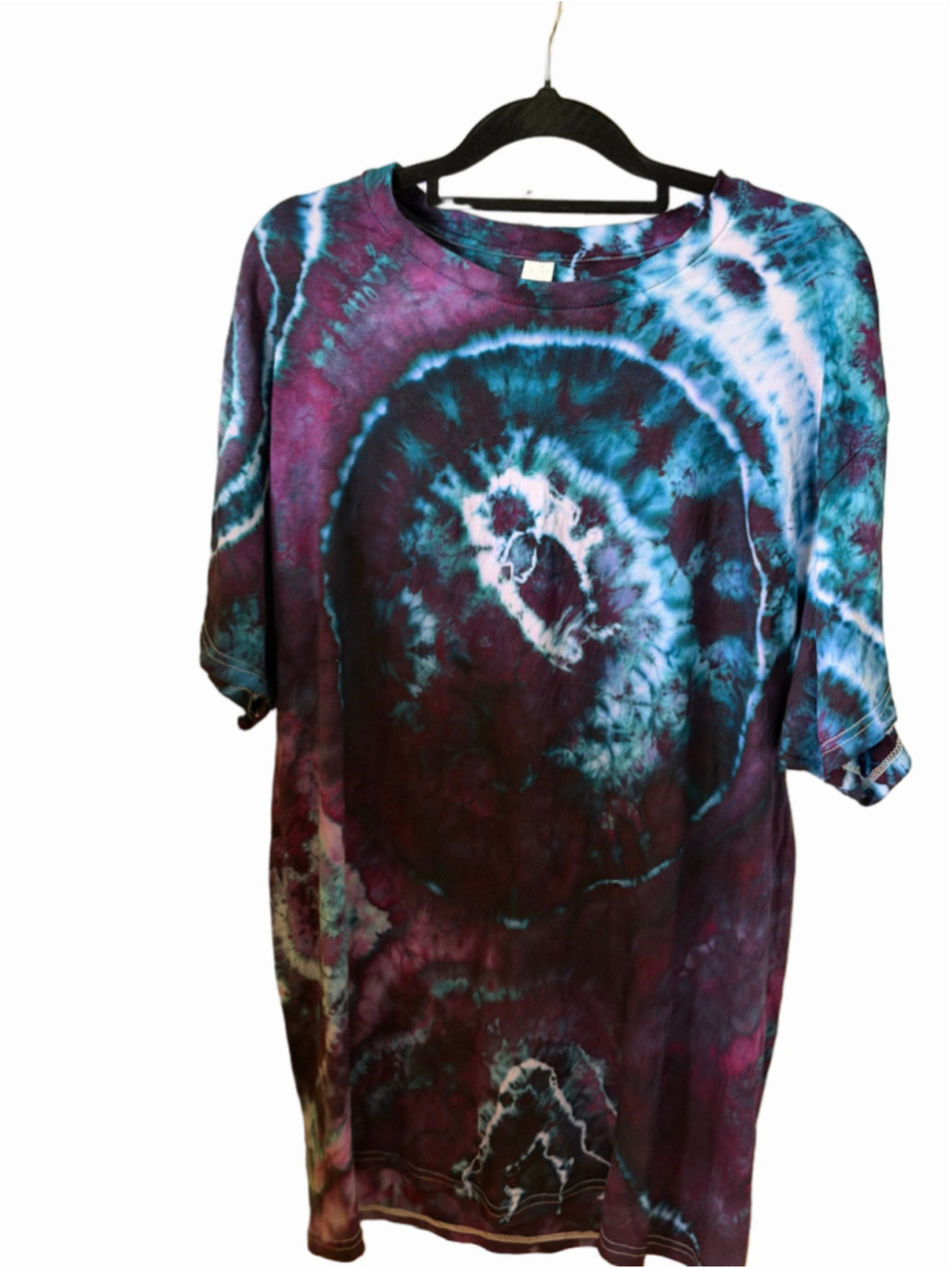 Procion Ice Dye Tie Dye T-Shirt Unisex Large, Color: Northern Lights